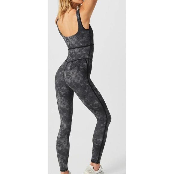 Fabletics frame Obsidian Tie Dye Texture jumpsuit size s - Picture 11 of 11